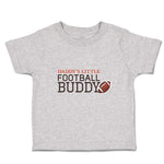 Cute Toddler Clothes Daddy's Little Football Buddy Sport Rugby Ball Cotton