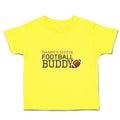 Cute Toddler Clothes Daddy's Little Football Buddy Sport Rugby Ball Cotton