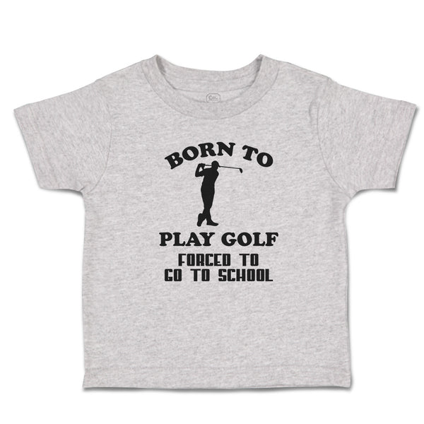 Cute Toddler Clothes Born Play Golf Forced Go Hiting Stick Silhouette Cotton