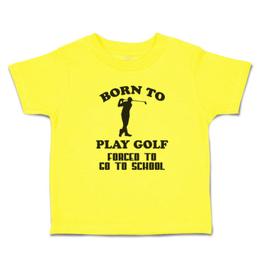 Cute Toddler Clothes Born Play Golf Forced Go Hiting Stick Silhouette Cotton