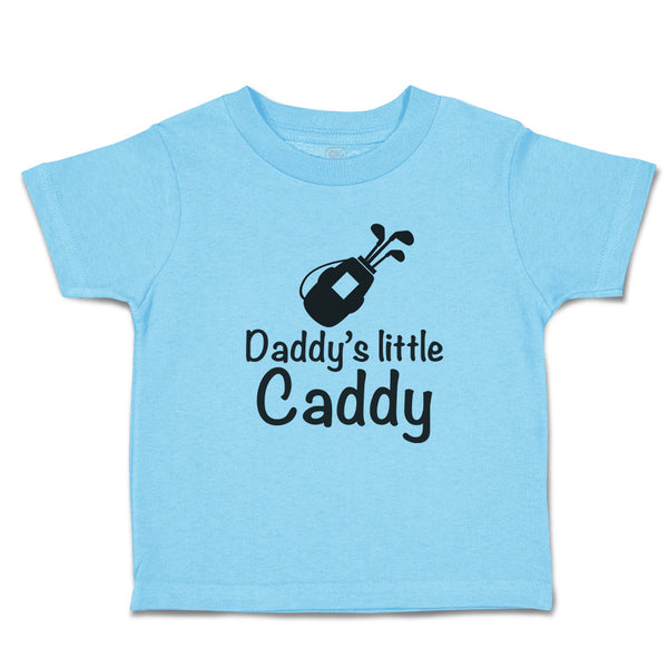 Cute Toddler Clothes Daddy's Little Caddy Sport Gulf Club in Bag Toddler Shirt