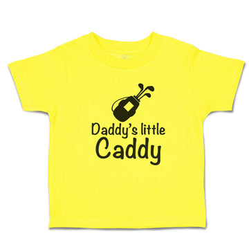 Cute Toddler Clothes Daddy's Little Caddy Sport Gulf Club in Bag Toddler Shirt