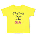 Cute Toddler Clothes Silly Boys Golf Is for Gilrs! Sport Golf Ball Toddler Shirt