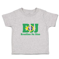 Cute Toddler Clothes Bjj Brazilian Jiu Jitsu An American Flag Toddler Shirt