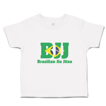 Cute Toddler Clothes Bjj Brazilian Jiu Jitsu An American Flag Toddler Shirt