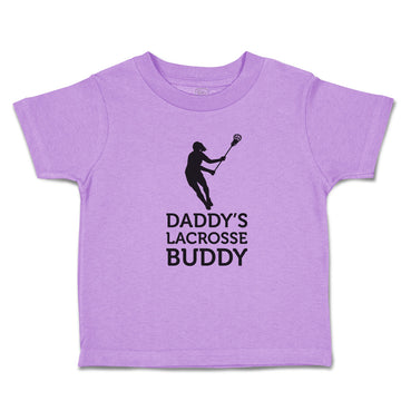 Toddler Girl Clothes Daddy's Lacrosse Buddy A Lacrosse Woman Player Cotton