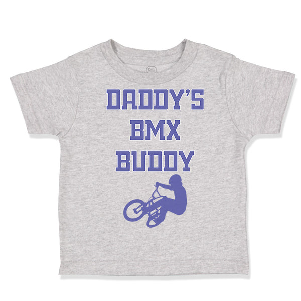 Toddler Clothes Daddy's Bmx Buddy Toddler Shirt Baby Clothes Cotton