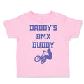 Toddler Clothes Daddy's Bmx Buddy Toddler Shirt Baby Clothes Cotton