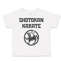 Toddler Clothes Shotokan Karate Mma Toddler Shirt Baby Clothes Cotton