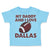 Toddler Clothes My Daddy and I Love Dallas Toddler Shirt Baby Clothes Cotton