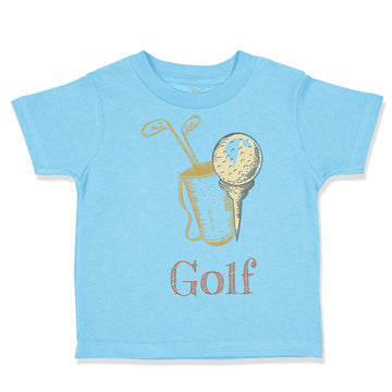 Toddler Clothes Golf Golf Golfing Toddler Shirt Baby Clothes Cotton