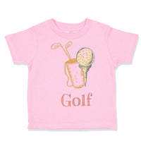 Toddler Clothes Golf Golf Golfing Toddler Shirt Baby Clothes Cotton
