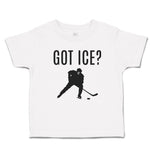 Got Ice Sports Hockey Player Silhouette