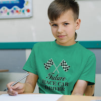 Future Race Car Driver Sports Flag with Checks