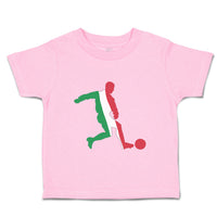 Toddler Clothes Soccer Player Italy Sports Soccer Toddler Shirt Cotton