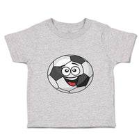 Toddler Clothes Soccer Ball Smiling A Sports Soccer Toddler Shirt Cotton