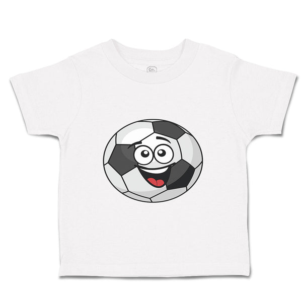 Toddler Clothes Soccer Ball Smiling A Sports Soccer Toddler Shirt Cotton