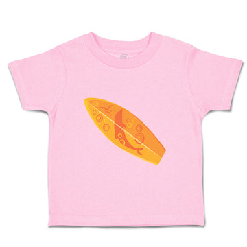 Toddler Clothes Surf Board with Dolphin Sports Surfing Toddler Shirt Cotton