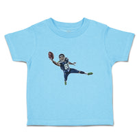Cute Toddler Clothes Football Player Receiver Toddler Shirt Baby Clothes Cotton