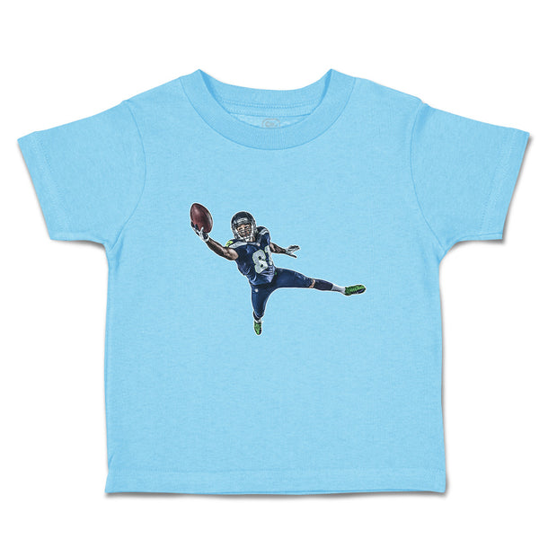 Cute Toddler Clothes Football Player Receiver Toddler Shirt Baby Clothes Cotton