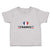 Cute Toddler Clothes An Heart France Flag Toddler Shirt Baby Clothes Cotton