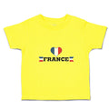 Cute Toddler Clothes An Heart France Flag Toddler Shirt Baby Clothes Cotton