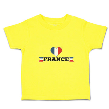 Cute Toddler Clothes An Heart France Flag Toddler Shirt Baby Clothes Cotton