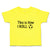 Cute Toddler Clothes This Is How I Roll Sports Football Ball Toddler Shirt