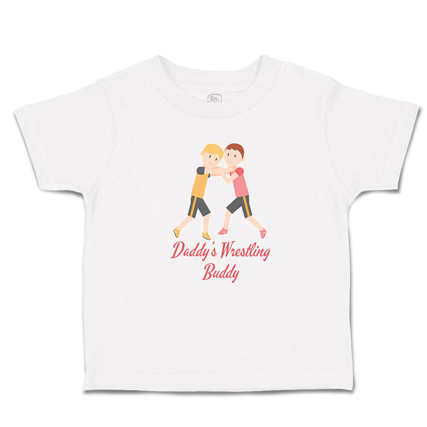 Daddy's Wrestling Buddy Sports Name Boys Fighting