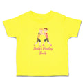 Cute Toddler Clothes Daddy's Wrestling Buddy Sports Name Boys Fighting Cotton