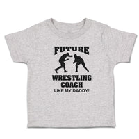 Future Wrestling Coach like My Daddy! Sports Player Fighting
