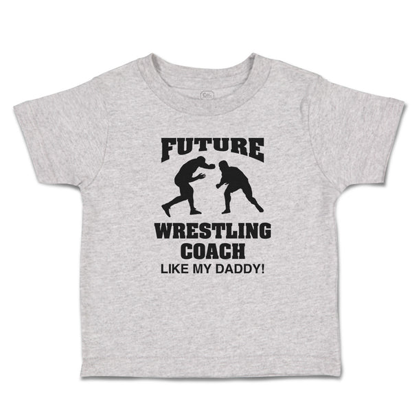Future Wrestling Coach like My Daddy! Sports Player Fighting