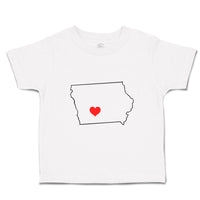 Iowa Heart Love States