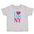 Toddler Clothes I Love Ny Heart New York City Toddler Shirt Baby Clothes Cotton