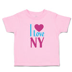 Toddler Clothes I Love Ny Heart New York City Toddler Shirt Baby Clothes Cotton