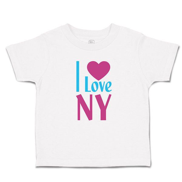Toddler Clothes I Love Ny Heart New York City Toddler Shirt Baby Clothes Cotton