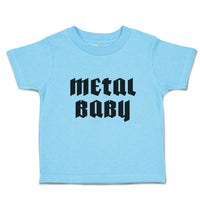 Metal Baby Text Silhouette Funny