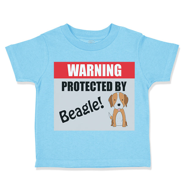 Warning Protected by Beagle Dog Lover Pet