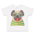 Toddler Clothes Geek Pug Dog Lover Pet Toddler Shirt Baby Clothes Cotton