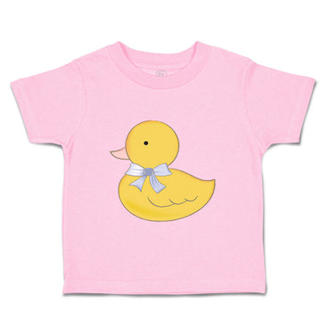 Toddler Clothes Bathe Duck in Bow Characters Toys Toddler Shirt Cotton