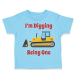 Toddler Clothes I'M Digging Being 1 Trucks Toddler Shirt Baby Clothes Cotton