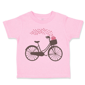 Toddler Girl Clothes Bike Bicycles Cyclist Biker Toddler Shirt Cotton