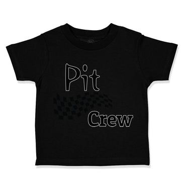 Toddler Clothes Pit Crew Car Auto Transportation Toddler Shirt Cotton