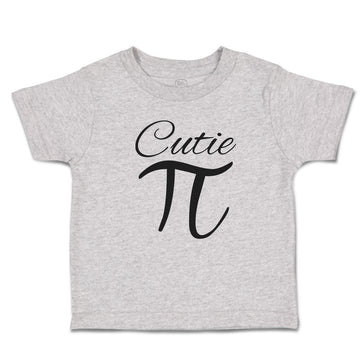 Toddler Clothes Cutie Pi, Mathematical Symbol Toddler Shirt Baby Clothes Cotton