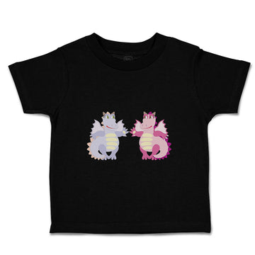 Toddler Clothes Dinosaur Couple Animals Dinosaurs Toddler Shirt Cotton