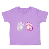 Toddler Clothes Dinosaur Couple Animals Dinosaurs Toddler Shirt Cotton