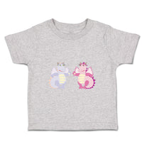 Toddler Clothes Dinosaur Couple Animals Dinosaurs Toddler Shirt Cotton