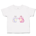 Toddler Clothes Dinosaur Couple Animals Dinosaurs Toddler Shirt Cotton