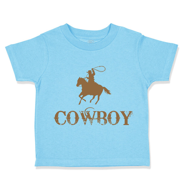 Cute Toddler Clothes Cowboy Western A Toddler Shirt Baby Clothes Cotton