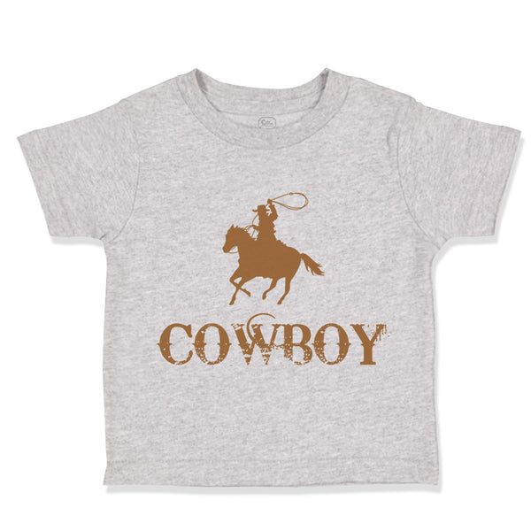 Cute Toddler Clothes Cowboy Western A Toddler Shirt Baby Clothes Cotton